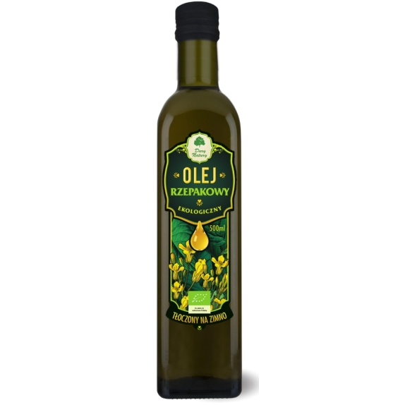 Olej rzepakowy 500 ml BIO Dary Natury cena 41,79zł
