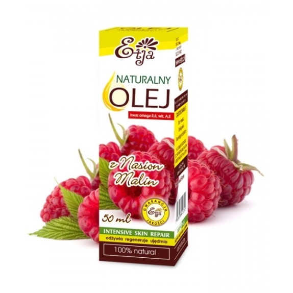 Olejek naturalny do skóry z nasion malin 50 ml Etja  cena 7,71$