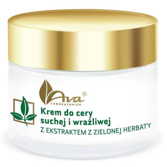 Ava Zielona Herbata krem do cery suchej i wrażliwej 50 ml PROMOCJA cena 5,80$