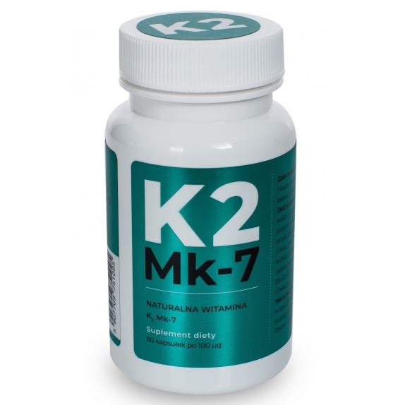 Visanto Naturalna witamina K2-MK7 100 mcg 60 kapsułek Jerzy Zięba cena €17,89