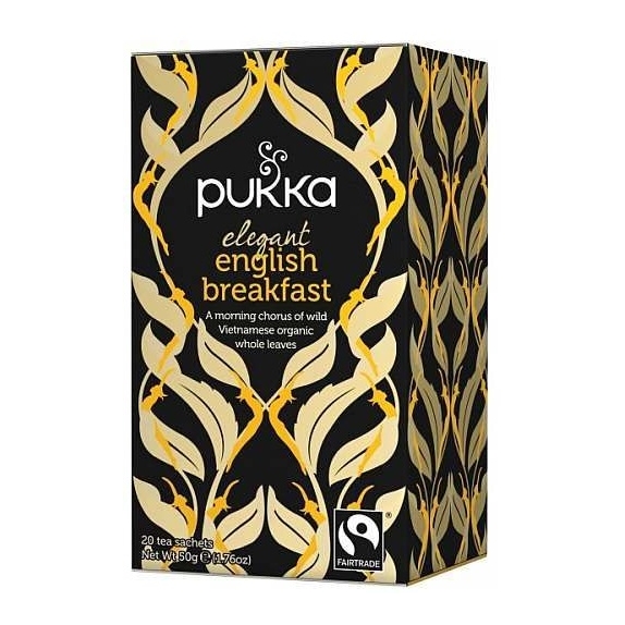 Pukka english breakfast 20 saszetek BIO cena 26,90zł