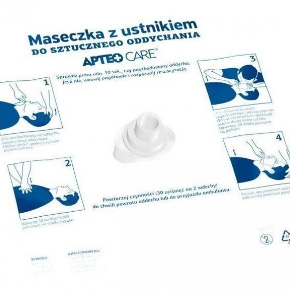 Maseczka do sztucznego oddychania APTEO CARE cena 7,19zł