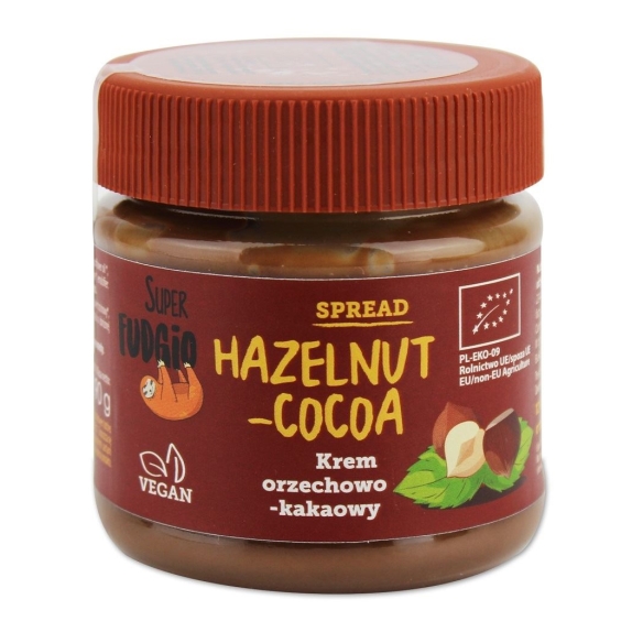Krem orzechowo-kakaowy bezglutenowy BIO 190 g Me Gusto (Super Fudgio) cena 17,79zł