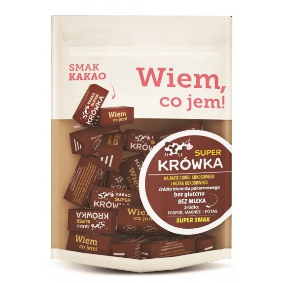 Krówki bezmleczne o smaku kakaowym bez glutenu BIO 150 g Me Gusto cena 11,39zł