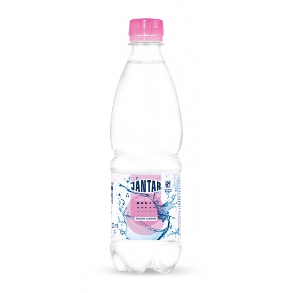 Woda mineralna delikatnie gazowana 500 ml Jantar cena 3,25zł