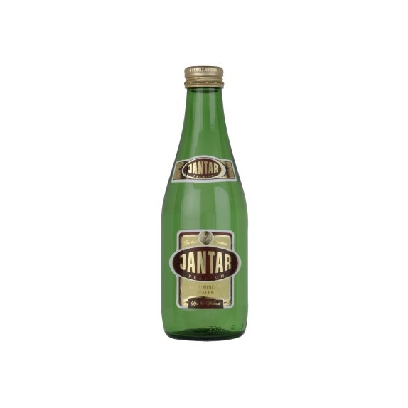 Woda mineralna niegazowana premium 330 ml Jantar cena 3,49zł