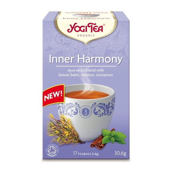 Herbata wewnętrzna harmonia 17 saszetek BIO Yogi Tea cena 3,37$