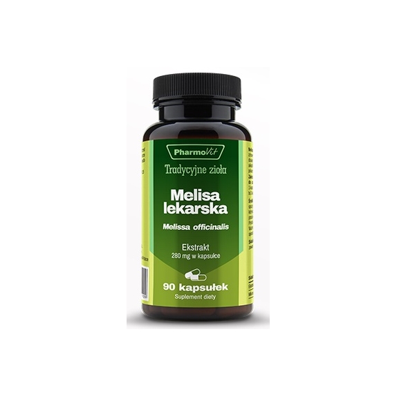 Melisa lekarska ekstrakt 4:1 90 kapsułek Pharmovit cena 29,49zł