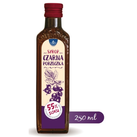 Syrop z czarnej porzeczki 250 ml Oleofarm cena €3,92