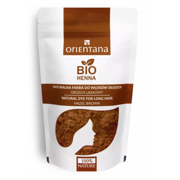 Bio Henna ORZECH LASKOWY do włosów długich 100 g Orientana cena 39,99zł