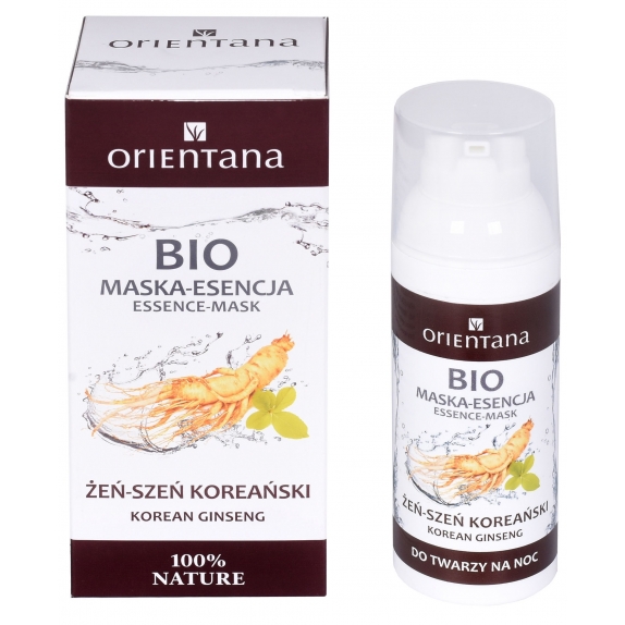 Bio Maska-Esencja ŻEŃSZEŃ KOREAŃSKI 50 ml Orientana cena 56,00zł