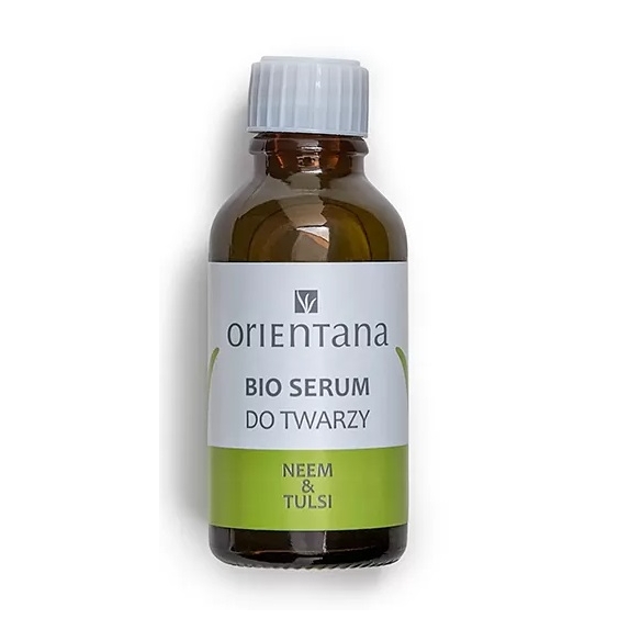 BIO SERUM do twarzy NEEM & TULSI 30 ml Orientana cena €12,34