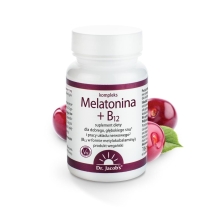 Dr Jacobs Melatonina + witamina B12 60 tabletek
