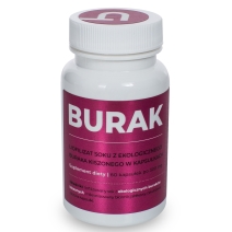 Visanto Burak liofilizat soku z ekologicznych buraków kiszonych 300 mg 60 kapsułek
