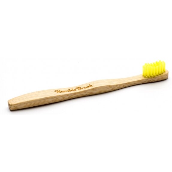 Humble Brush szczoteczka dla dzieci bambusowa ULTRA SOFT żółta 14,5 cm cena 16,90zł