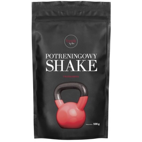 Shake potreningowy truskawka 100 g Foods by Ann cena 19,29zł
