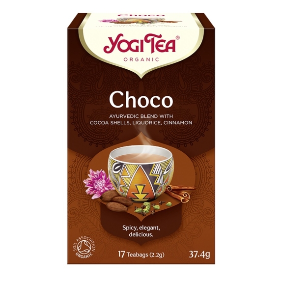 Herbata czekoladowy czaj 17 saszetek x 2,0g BIO Yogi Tea LUTOWA PROMOCJA! cena 12,50zł