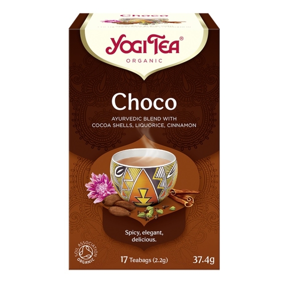 Herbata czekoladowy czaj 17 saszetek x 2,0g BIO Yogi Tea MARCOWA PROMOCJA! cena 12,99zł