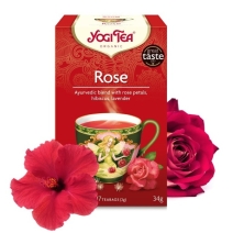 Herbata róża 17 saszetek x 2,0g BIO Yogi Tea 