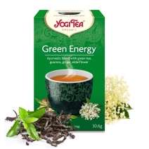 Herbata zielona energia 17 saszetek BIO Yogi Tea 