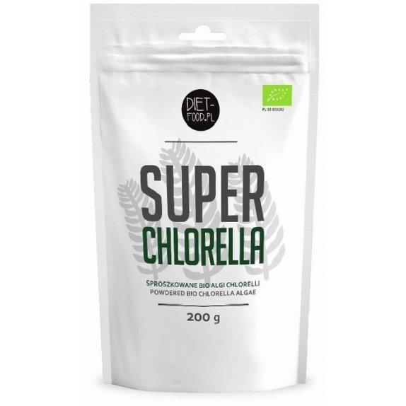 Chlorella 200 g BIO Diet Food cena 51,85zł