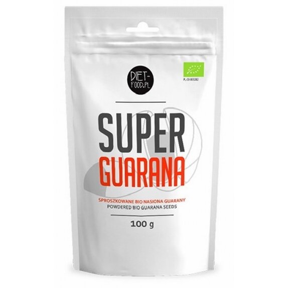 Guarana sproszkowana 100 g BIO Diet Food cena 26,85zł