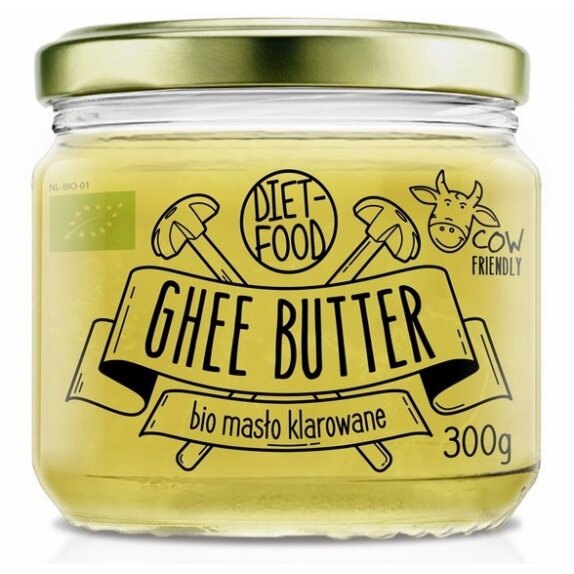 Masło klarowane Ghee Butter 300 g BIO Diet Food cena 49,29zł