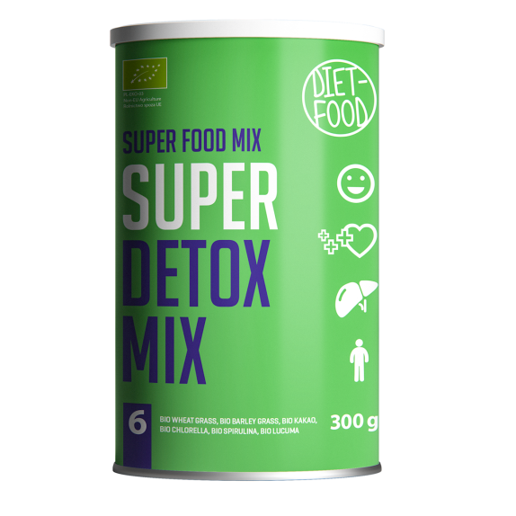 Mieszanka Super detox mix 300 g BIO Diet Food MAJOWA PROMOCJA!  cena 46,35zł