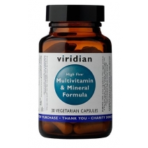 Viridian High Five Multivit & Mineral Formula 30 kapsułek