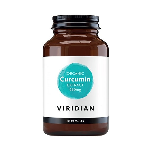 Viridian Organic Curcumin Extract 30kapsułek  cena 125,55zł