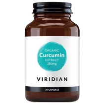 Viridian Organic Curcumin Extract 30kapsułek  cena 125,55zł