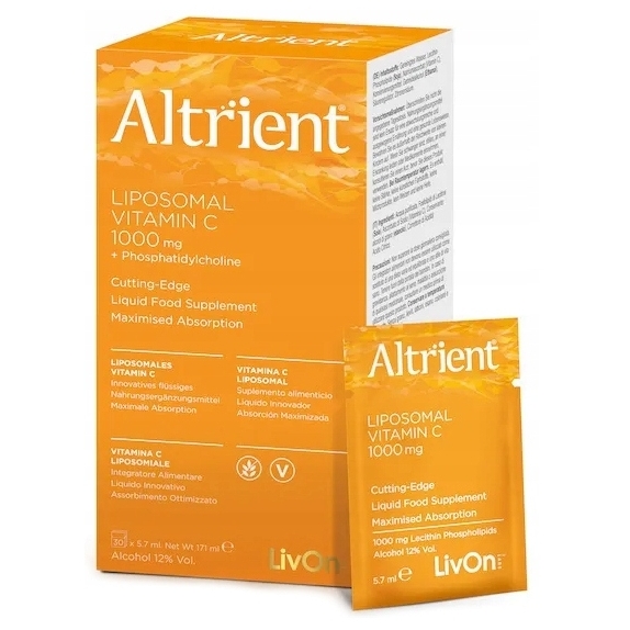 Altrient® C Liposomalna witamina C 1000 mg LivOn Labs 30saszetek cena 70,20$