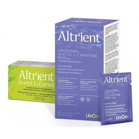 Altrient® ALC - L-Karnityna Liposomalna LivOn Labs 30 saszetek cena 299,00zł