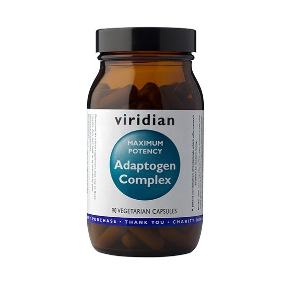 Viridian Maximum Potency Adaptogen Complex 90 kapsułek cena 158,35zł