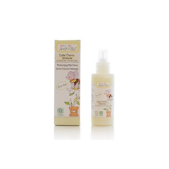 Baby Anthyllis Mleczko krem nawilżający z aloesem i ekstraktem z alg morskich dla dzieci 100 ml ECO cena 27,99zł