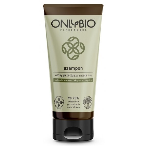 Onlybio szampon włosy przetłuszczające się - TUBA 200 ml ECO cena 15,85zł
