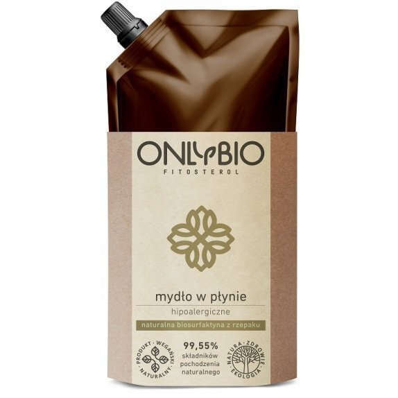 Onlybio mydło w płynie hipoalergiczne - ZAPAS 500 ml cena 24,65zł