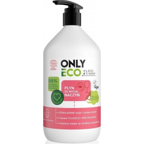 Onlyeco płyn do mycia naczyń 1000 ml ECO cena 13,89zł