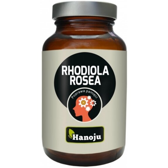 Hanoju Rhodiola Rosea (Różeniec górski) 400 mg z 3 % Rosavinu 90 kapsułek cena 73,15zł