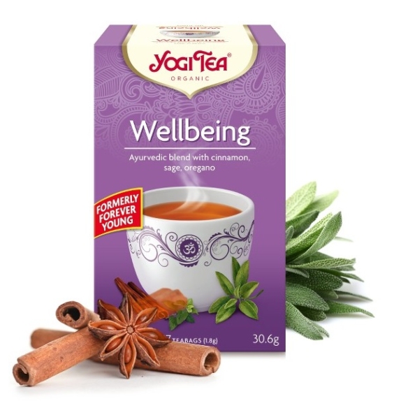 Herbata wellbing pełnia życia 17 saszetek x 1,8g BIO Yogi Tea cena 12,35zł