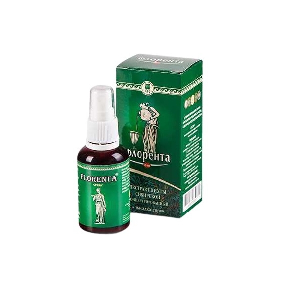 Biolit Florenta spray – skoncentrowany wodny ekstrakt pąków pichty syberyjskiej 50 ml cena 58,00zł