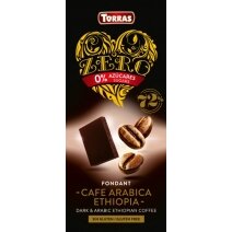 Czekolada gorzka 72% kakao z kawą bez dodatku cukru 100g Torras