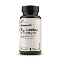 Kurkumina + Piperyna 90 kapsułek Pharmovit