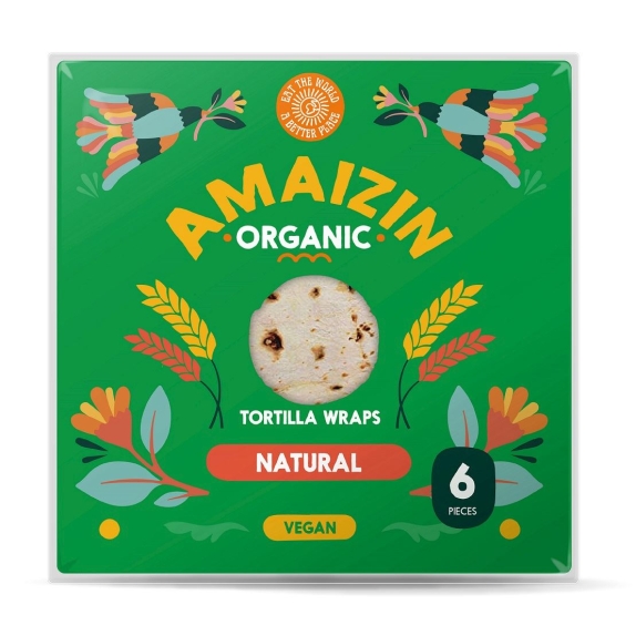 Tortilla wrap 240 g BIO Amaizin  cena 11,69zł