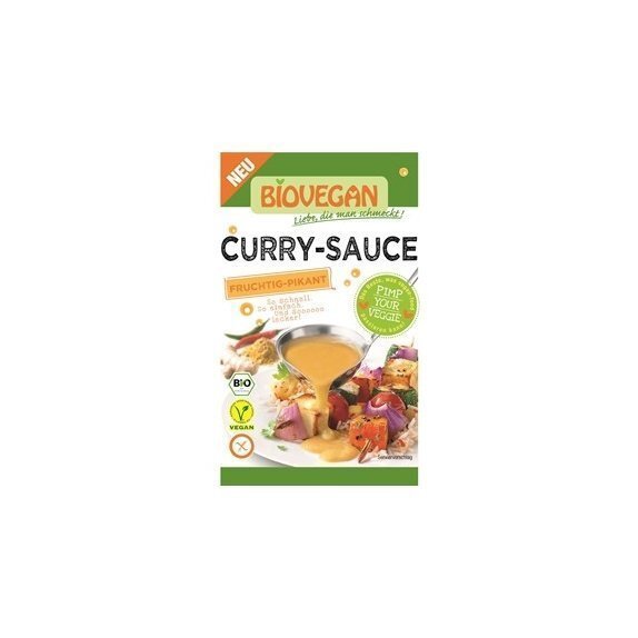 Sos Curry w proszku bezglutenowy Bio 29 g - Bio Vegan cena 4,29zł