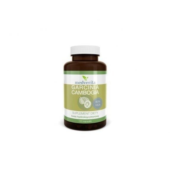 Garcinia Cambogia 120 kapsułek Medverita cena 35,33zł