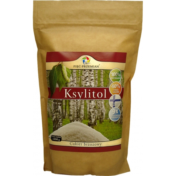 Ksylitol 1 kg Pięć Przemian  cena 10,44$