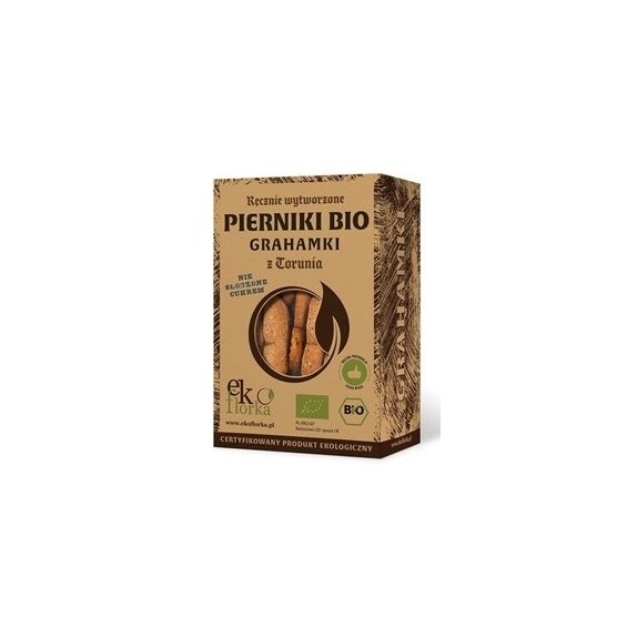 Pierniki grahamki bez cukru 160g BIO Ekoflorka cena 0,97$
