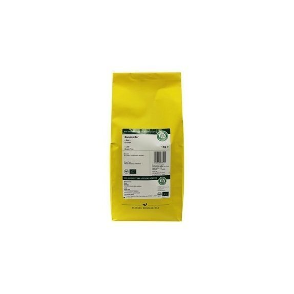 Herbata zielona Gunpowder liściasta Bio 1 kg Lebensbaum cena 142,05zł