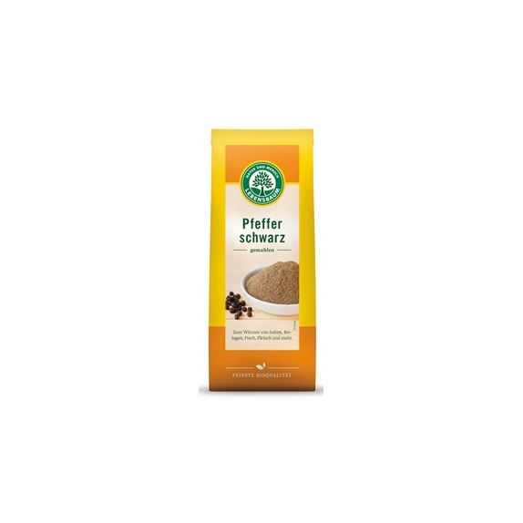 Pieprz czarny mielony 50 g BIO Lebensbaum cena 14,09zł